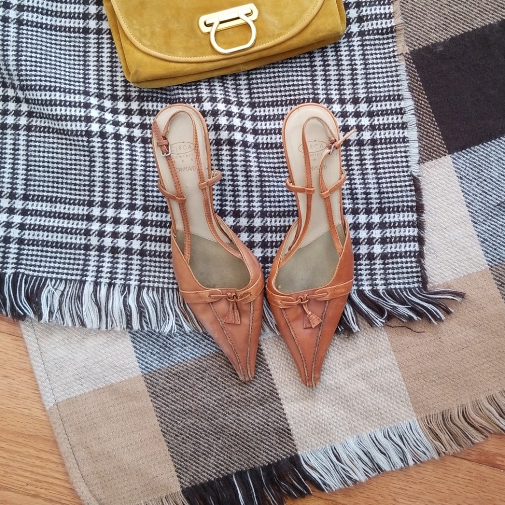 Circa Joan & David 365 comfort sz 9 brown leather